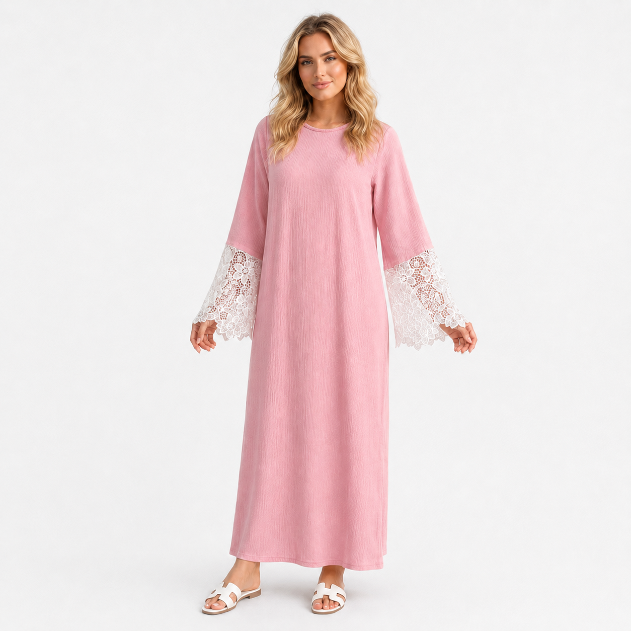 robe dentelle by maqam